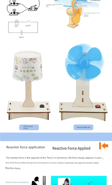 DIY STEM Bilim Deney Kiti - Bilim Altı Parça Set C - 7