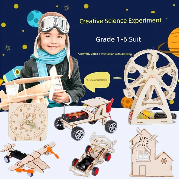 DIY STEM Bilim Deney Kiti - Küçük Kutu A - 2
