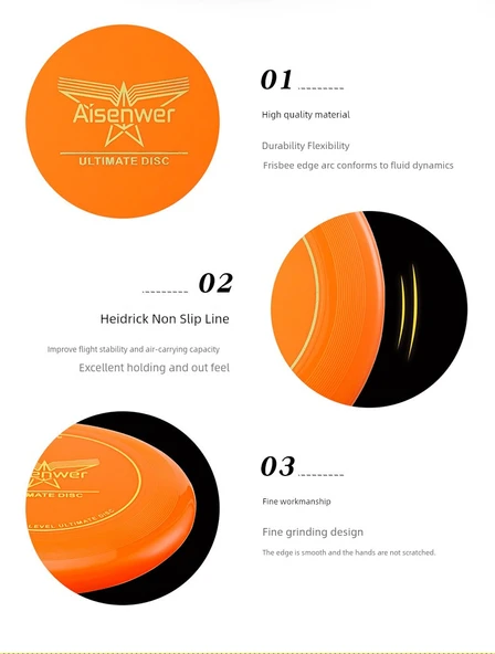 Açık Hava Frisbee - Gül Kırmızı - 175g - 8