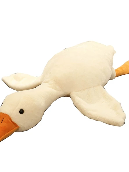 Büyük Kaz Peluş Oyuncak - Beyaz Kaz - 90cm Çocuk Şirketi - 6