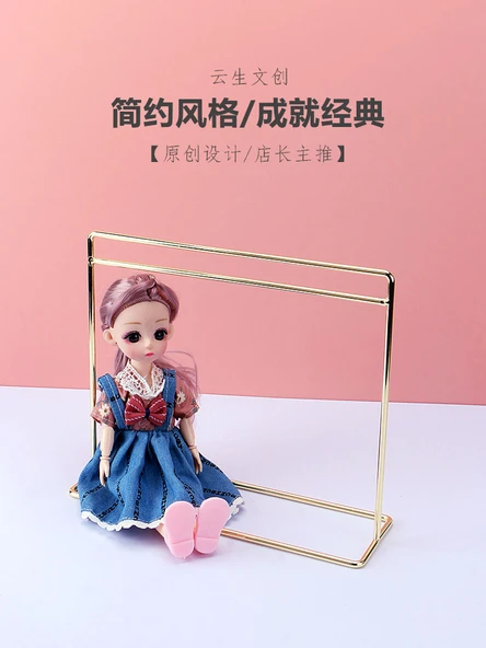BJD 1/6 Monster High Bebek Kıyafetleri - Beyaz Basit Artırılmış 35x45cm 4 Nokta Uzun Etek Elektro Kaplama