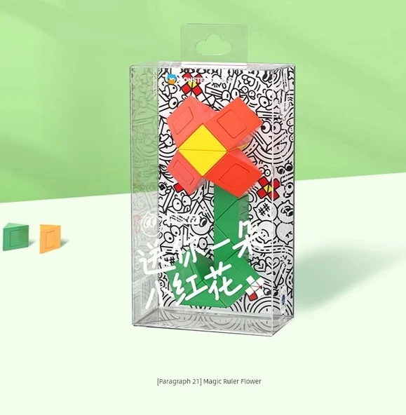 Rubik'in Yılanı - Sihirli Cetvel Çiçek - 24 Parça
