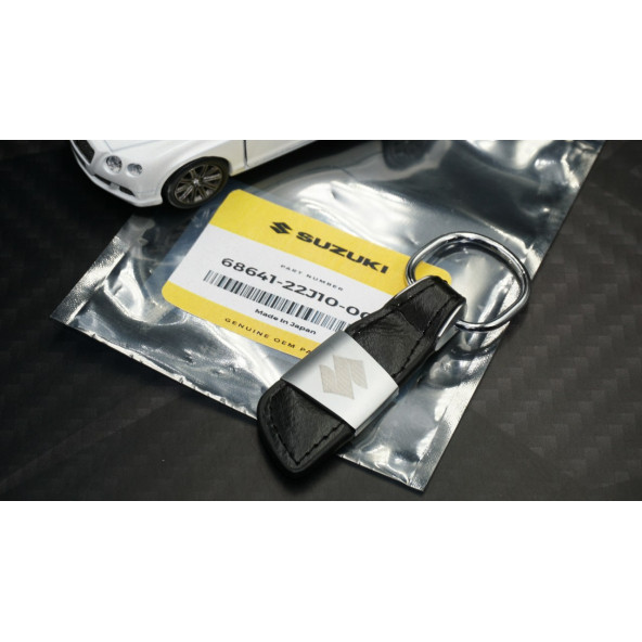 Suzuki Logo Orjinal Deri Metal Anahtarlık Orjinal Ürün - Resim 6