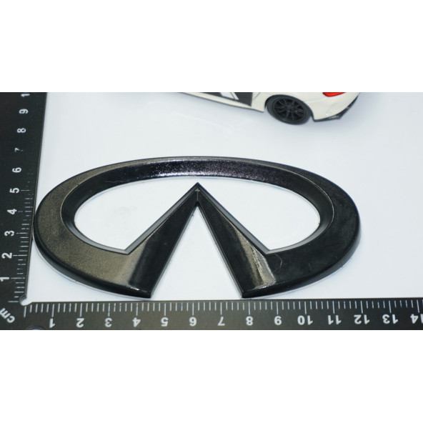 DK Tuning İnfiniti Bagaj Siyah ABS 3M 3D Yazı Logo - 3