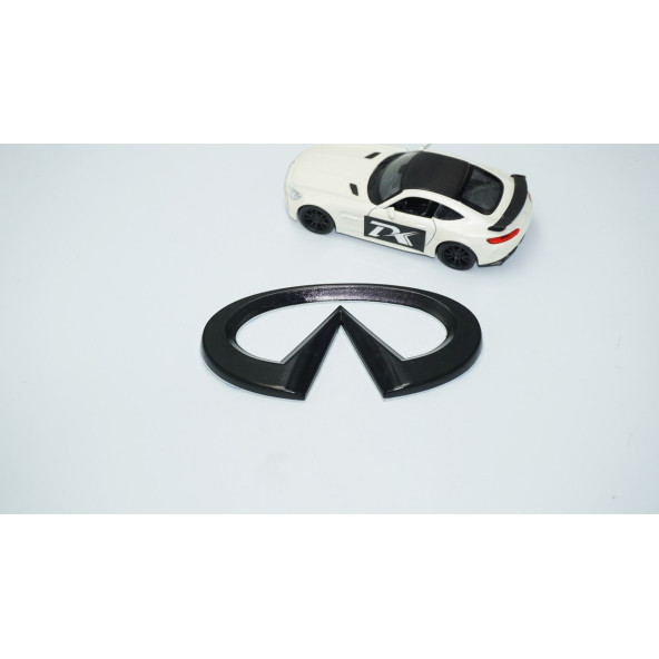 DK Tuning İnfiniti Bagaj Siyah ABS 3M 3D Yazı Logo - 5