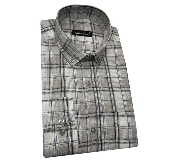 Atilla Özer Uzun Kol Klasik Erkek Gömlek 7331 - 4