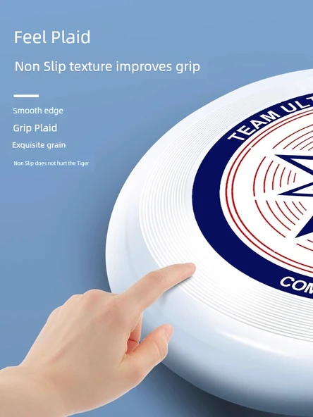 Çocuklar için Dış Mekan Sporları Profesyonel 175g Koyu Mavi Frisbee - 4