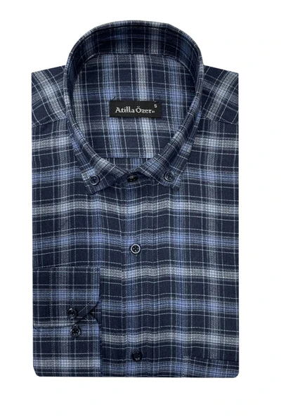 Atilla Özer Uzun Kol Klasik Erkek Gömlek 7331