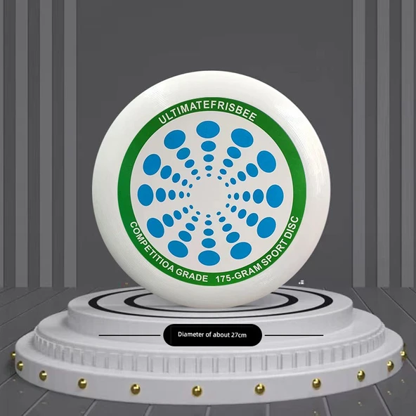 Çocuklar için Dış Mekan Sporları Profesyonel 175g Yeşil Frisbee