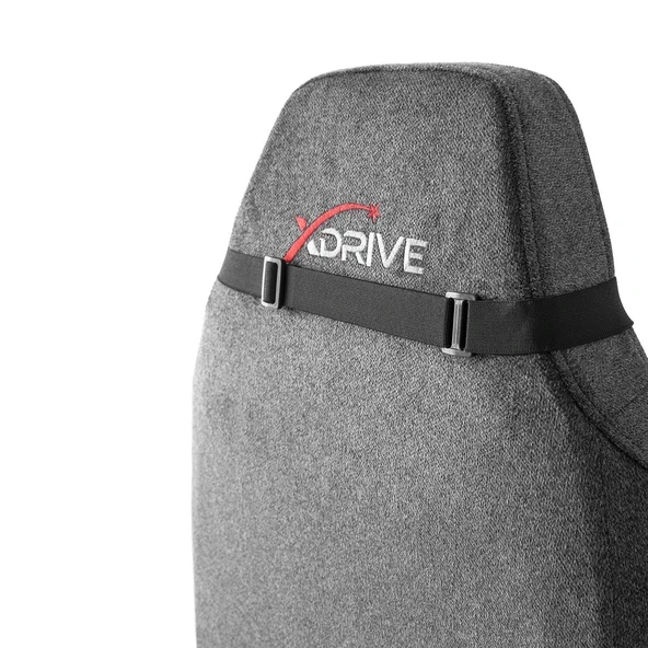 xDrive Anka Profesyonel Oyuncu Koltuğu Kumaş Gri - 9