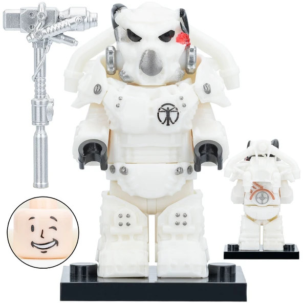 Lego Radyasyon X01 Güç Zırhı İnkle Çelik Kardeşlik Yapı Blokları Figür Oyuncak - W1338-Kolej X01 Mecha