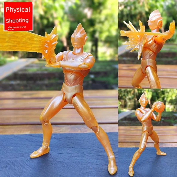 Ultraman Aksiyon Figürü - ACT Sparkle Degas - Braketli - 5