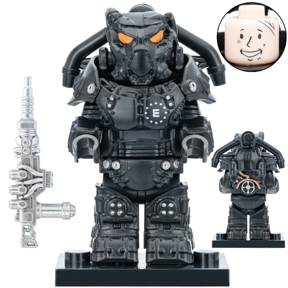 Lego Radyasyon X01 Güç Zırhı İnkle Çelik Kardeşlik Yapı Blokları Figür Oyuncak - W1341-Inkray X01 Mecha