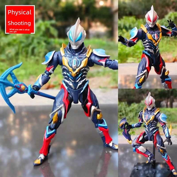 Ultraman Aksiyon Figürü - ACT Sparkle Degas - Braketli - 3