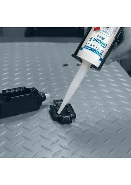 Weicon Silikon F Yapıştırıcı ve Sızdırmazlık Malzemesi 310 Ml, Şeffaf, Renksiz - 2