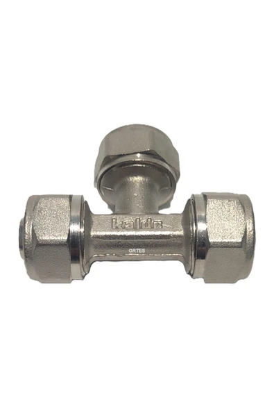 KALDE  (5'li Paket) Ø16 Pex Sabit Uçlu Te (Mobil Sistem Pex Boru Bağlantı TE Parça) - 4