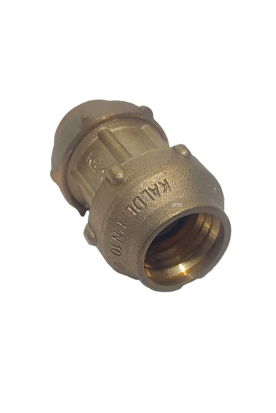 KALDE  Ø20x20mm Eş Uçlu Securing (Sarı Kurt Ağzı) Boru Ekleme Manşonu - 3