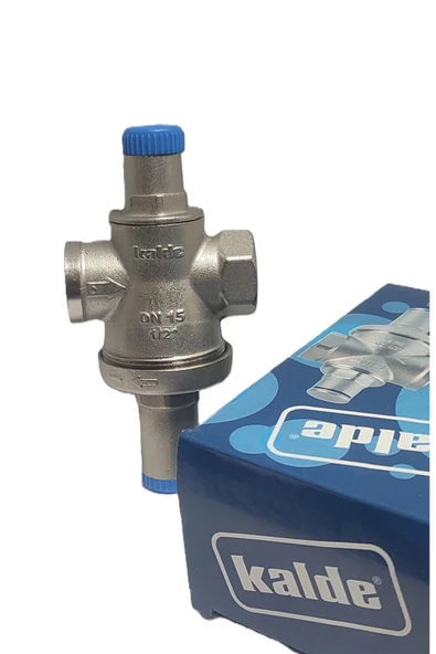 KALDE  1/2" DN15 Rekorsuz Su Basınç Düşürücü - Pressure Reducing Valves