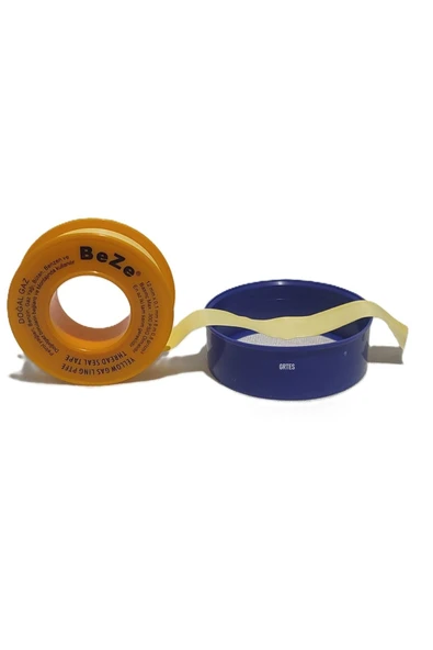 BEZE 12mm x 0.1mm x 8mt Doğalgaz Teflon Bant - 2