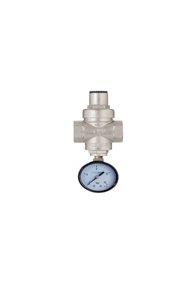 Case  3/4'' Minyon Serisi (Manometreli) Rekorsuz Su Basınç Düşürücü DN20 - Water Pressure Reducer