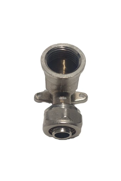 KALDE  (5li Paket) Ø16x1/2" Pex Bağlantılı İç Dişli Ayaklı Dişi Dirsek (Mobil Sistem Boru Bağlantı Parçası) - 4