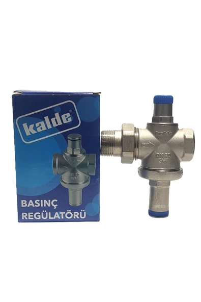 KALDE  3/4" DN20 Rekorlu Su Basınç Düşürücü + Case Manometre - Pressure Reducing Valves (With Manometer) - 3