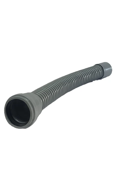 GRTES  Ø50mm Pvc Esnek Kada Gider Hortumu 45cm