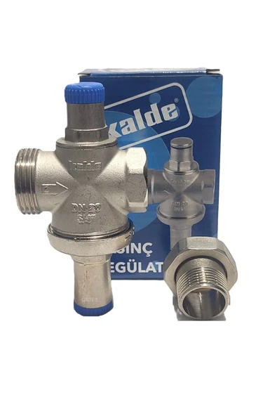 KALDE  3/4" DN20 Rekorlu Su Basınç Düşürücü - Pressure Reducing Valves - 3