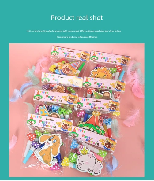 Çocuk Partisi Hayvan Düdüğü - Büyük Düdük 20 - Resim 10