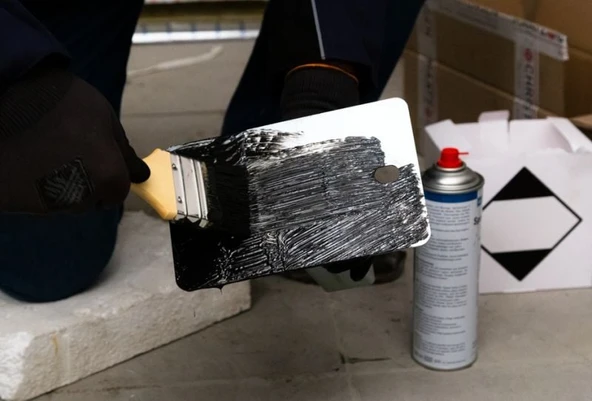 Weicon GMK 2510 Yapıştırıcı 0,69 kg, siyah-Alman Balisi-Ekstra güçlü 2 komponentli kauçuk-metal yapıştırıcı - 5