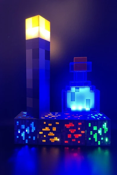 MC My World Fener Işığı - Kahverengi Yay ve Ok (Fırlatılabilir) - Resim 9