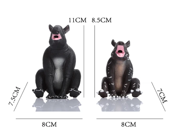 Beden Tapir Takımı - Malaya Tapiri - PVC - 8.5 cm - 10