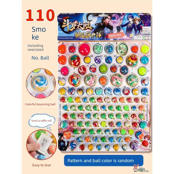 Ejderha Yılı Işıldayan Esnek Zıplayan Top - 110 Zıplayan Top (Piyango Bileti Dahil)