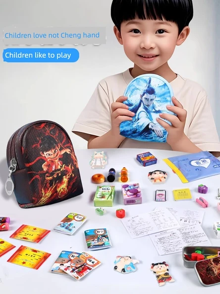 Mini Okul Çantası Kız Oyuncak Seti - Beşinci Sınıf Temel Set - 5