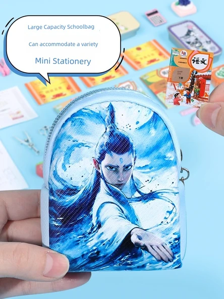 Mini Okul Çantası Kız Oyuncak Seti - Altıncı Sınıf Temel Set - 9