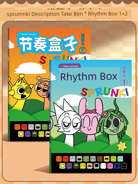 Manyetik Sessiz Kitap - Ritm Kutusu 1+2