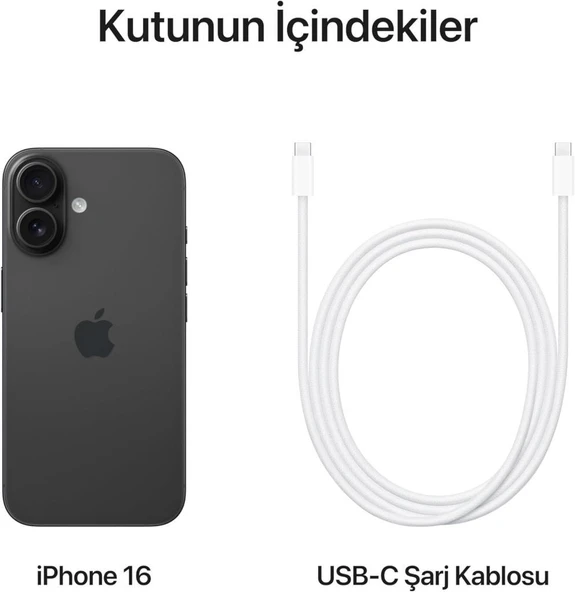 iPhone 16 256 GB Siyah - 4