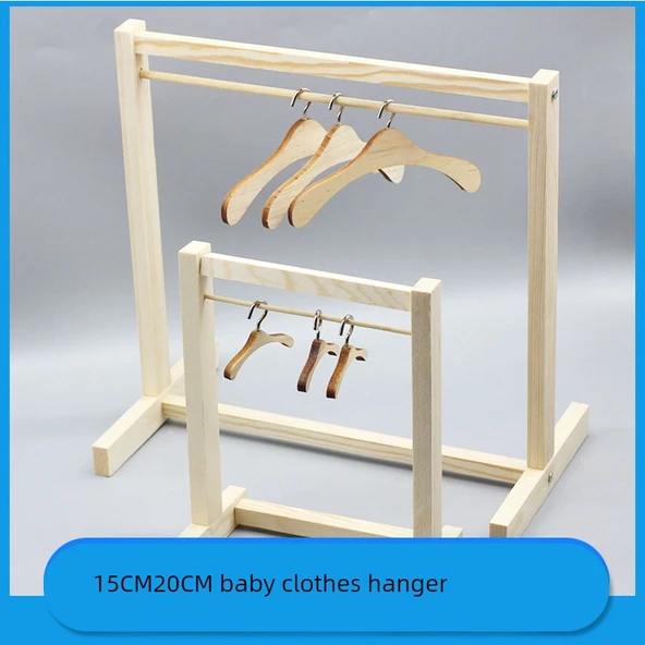 Bebek Elbise Askılığı - 30cm - Askı Yok - 15-25cm Bebek Elbiseleri İçin - 2