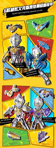 Ultraman Yapı Blokları - Flip Müzik [Rastgele 5 Parça] - 11