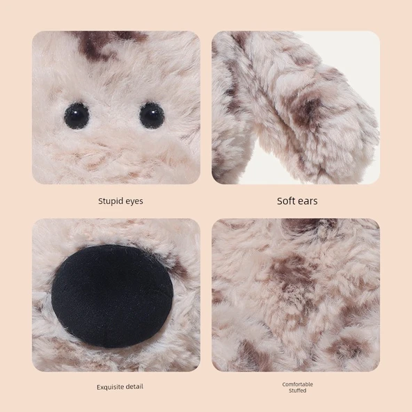 Yumuşak Peluş Köpek Oyuncağı - Kahverengi Danny - Sıradan Paketleme - 30cm - 5