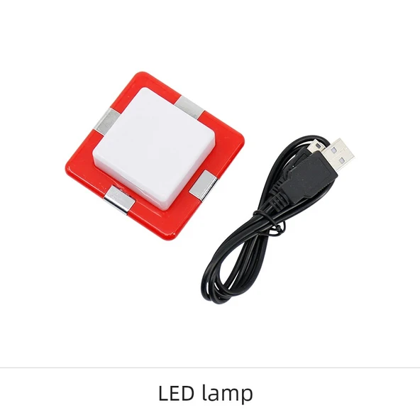 Manyetik Yapı Blokları - LED Lamba