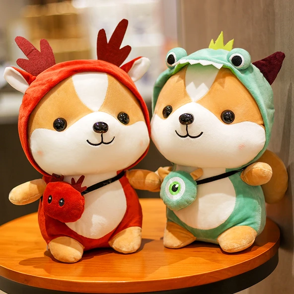 Peluş Tekboynuz Sütlü Domuz - 35cm - 3