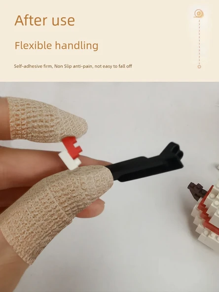 Yapı Blok Eldiveni - Haki - 2 Paket [5cm * 4.5m] - 4