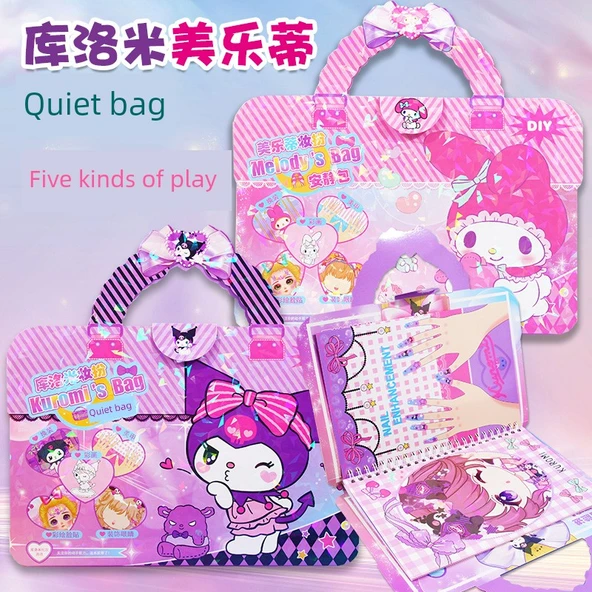 Sanrio Tarzı Kostüm Kitabı Çanta DIY Oyuncak - Rüya Sarayı - 2