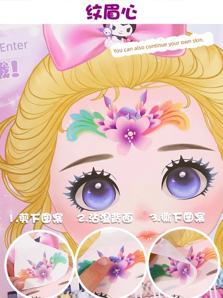 Sanrio Tarzı Kostüm Kitabı Çanta DIY Oyuncak - Rüya Sarayı - 12