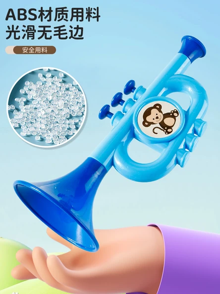 Müzik Oyuncağı Mini Düdük Dikey Flüt Başlangıç Müzik Aleti - Çocuklar için Frozen Küçük Horn + Düdük + Kum Çekiç - 6