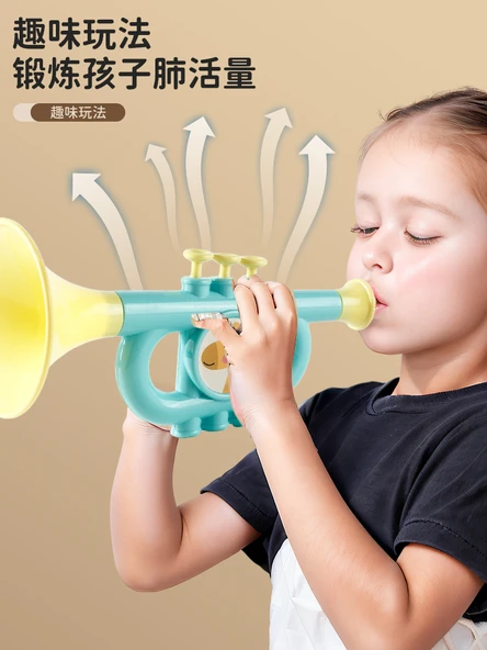 Müzik Oyuncağı Mini Düdük Dikey Flüt Başlangıç Müzik Aleti - Çocuklar için Frozen Küçük Horn + Düdük + Kum Çekiç - 5