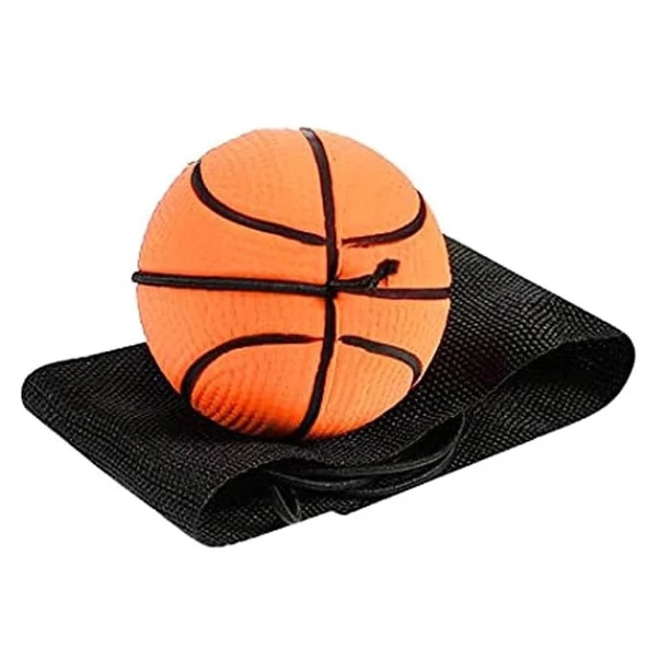 Spor Topu Egzersiz Oyuncağı - Flüoresan Basketbol [1] Bileklik