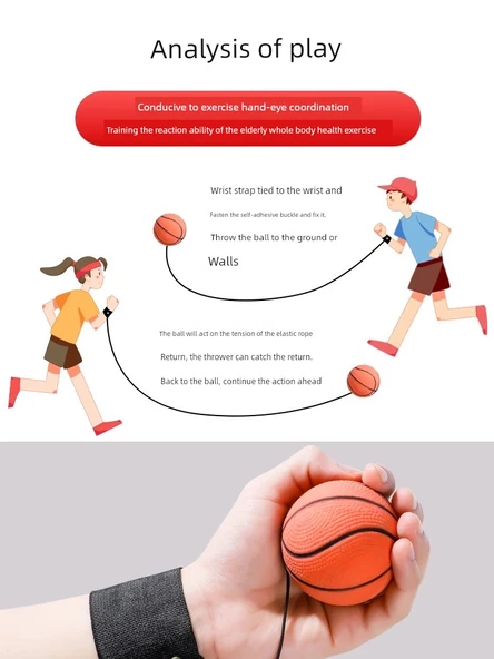 Spor Topu Egzersiz Oyuncağı - [2 Paket] Beyzbol + Tenis - 5
