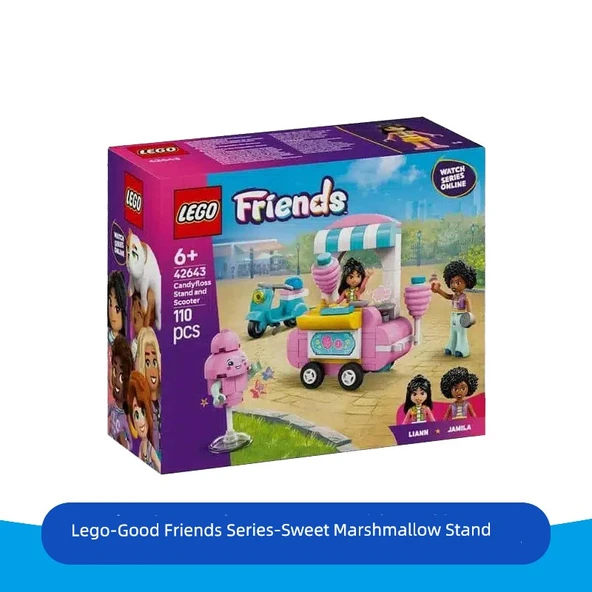 LEGO Friends Pamuk Şeker Standı - Pembe